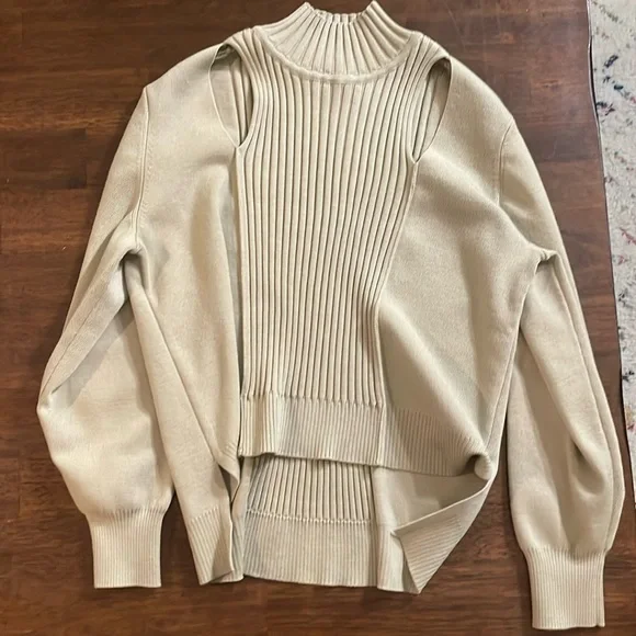 Jonathan SIMKHAI Yvette Recycled Turtleneck Sweater - Picture 2 of 2